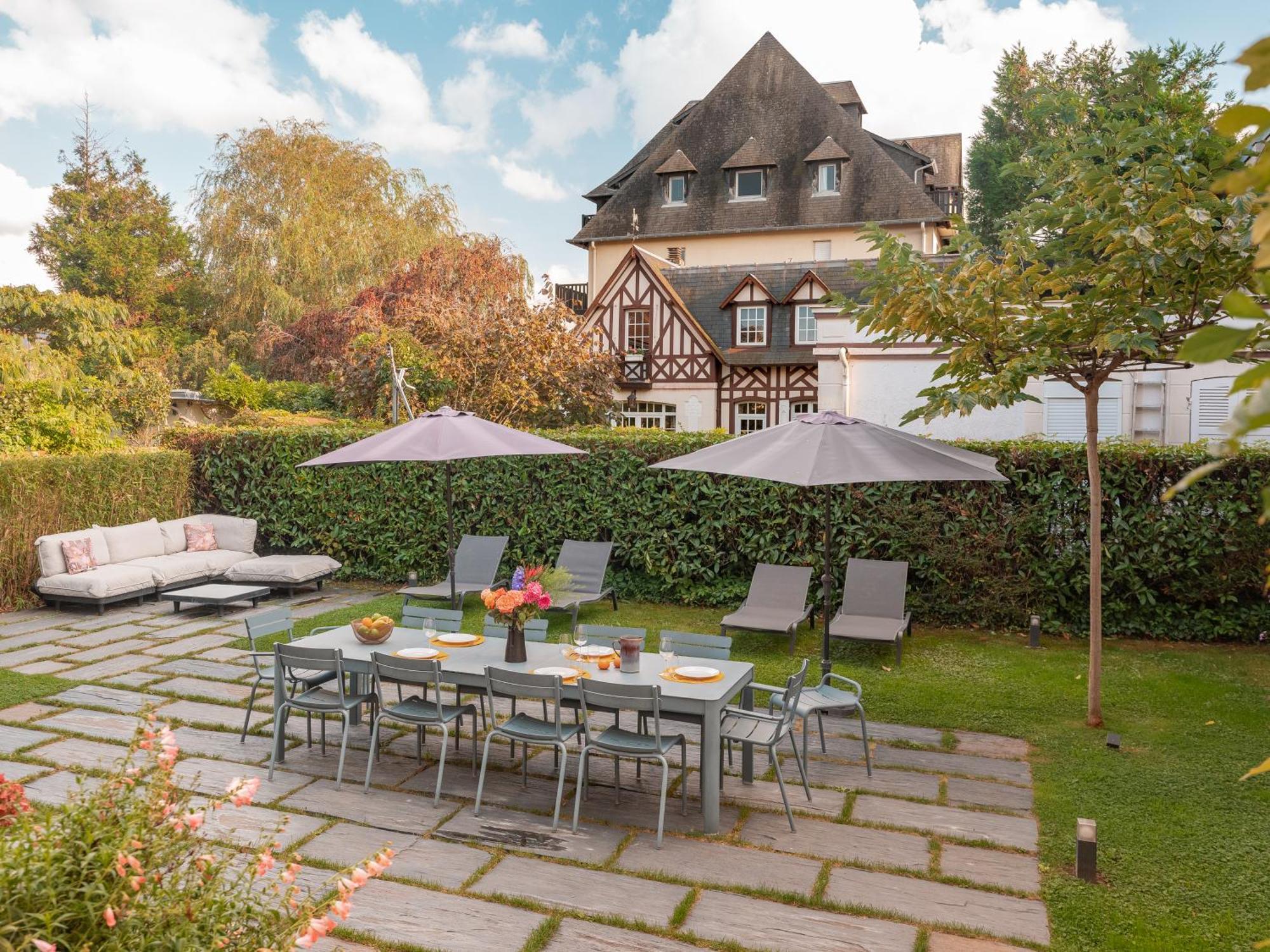 Villa Berry Centre Deauville - Chic & Stylee - Magnifique Jardin 외부 사진