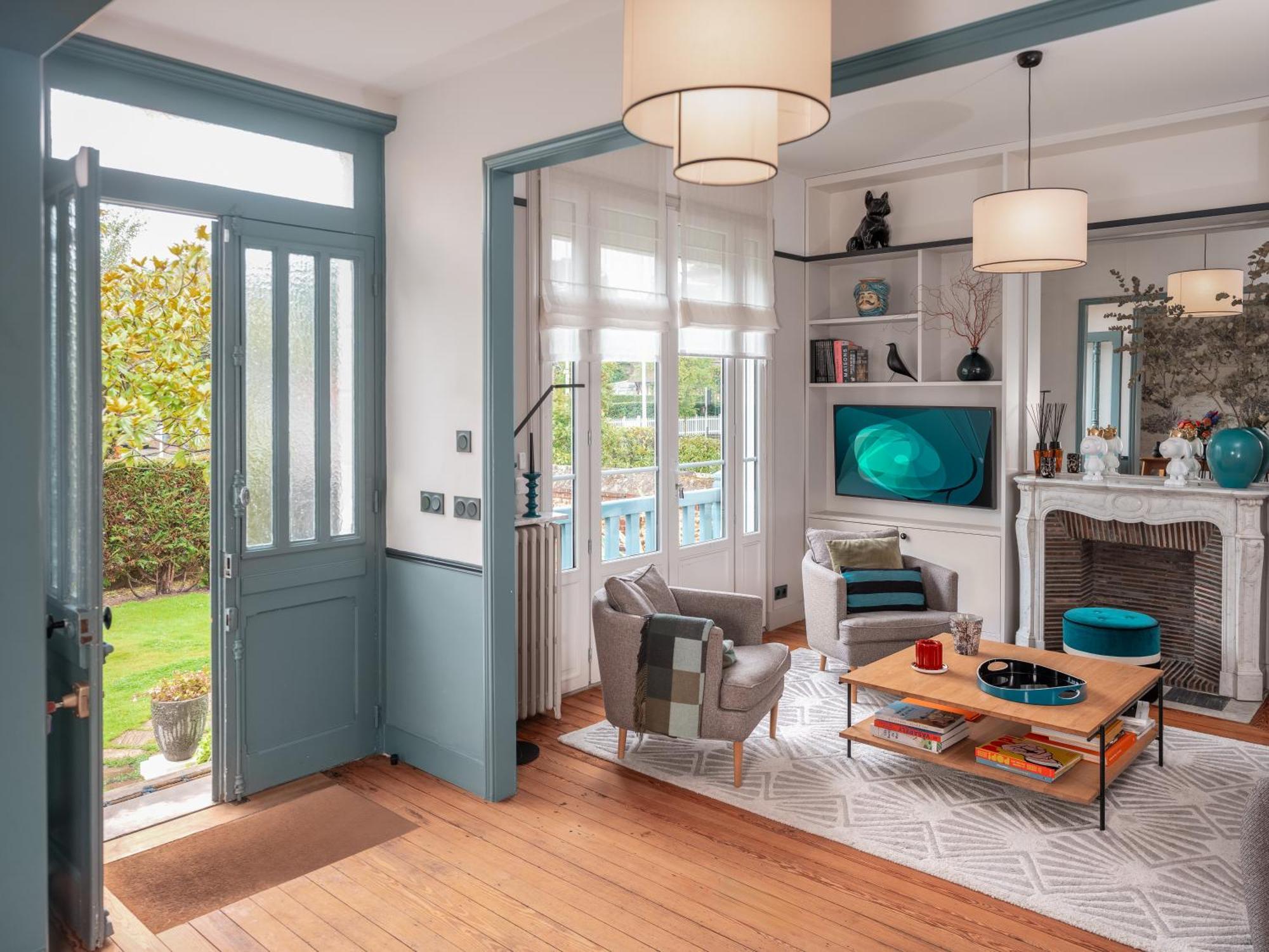 Villa Berry Centre Deauville - Chic & Stylee - Magnifique Jardin 외부 사진